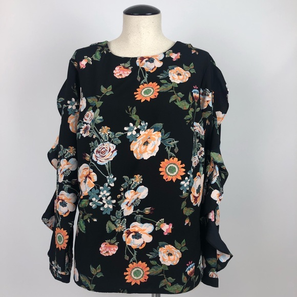 Ava & Viv Tops - Ava & Viv Floral Blouse